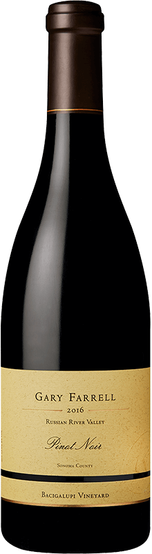 Gary Farrell 2016 Russian River Valley Sonoma County Bacigalupi Vineyard Designate Pinot Noir
