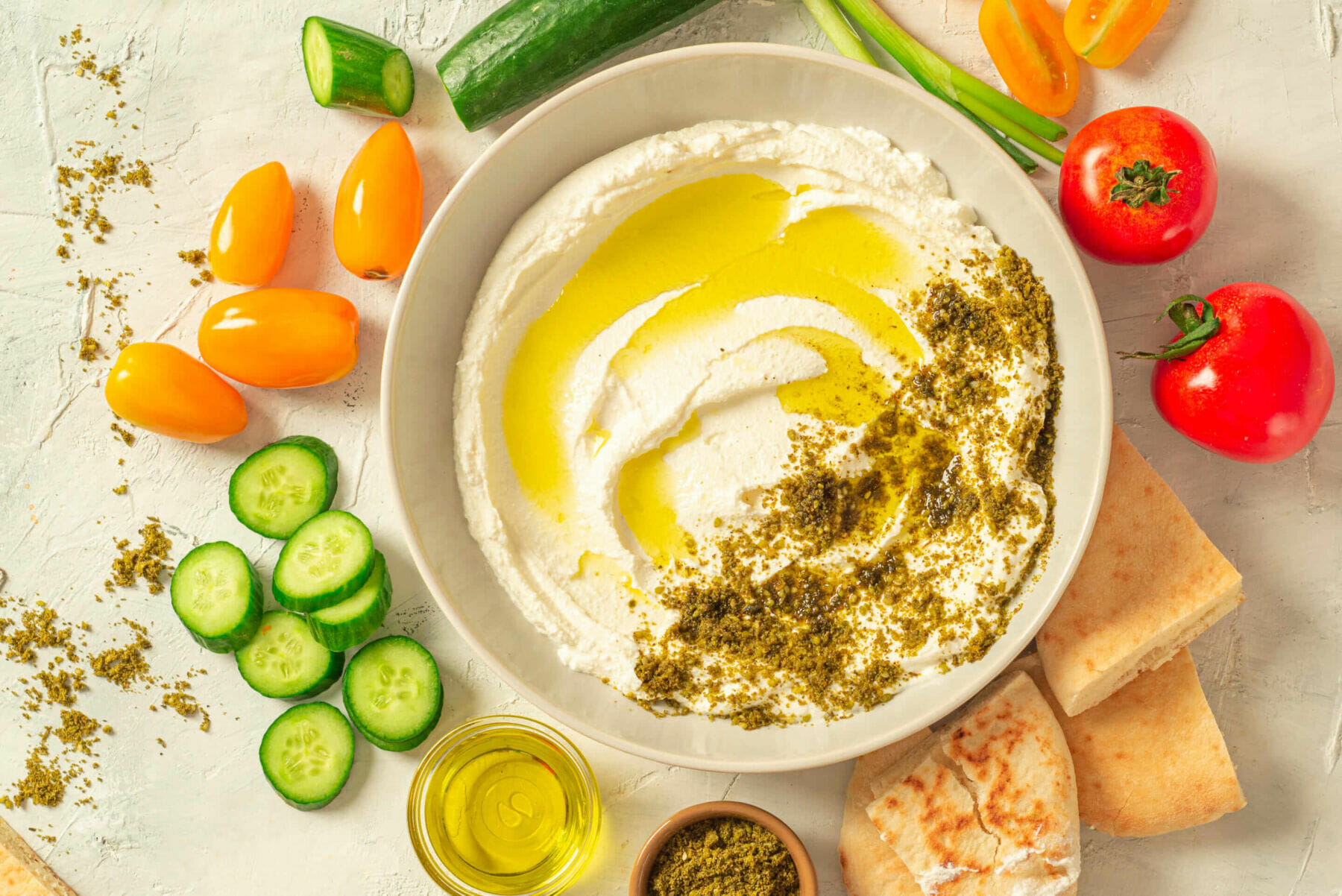 Hummus with Za’atar