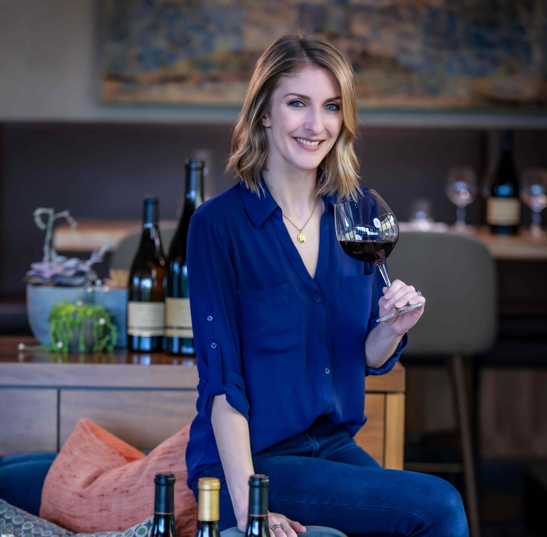 Picture of Stephanie in Salon