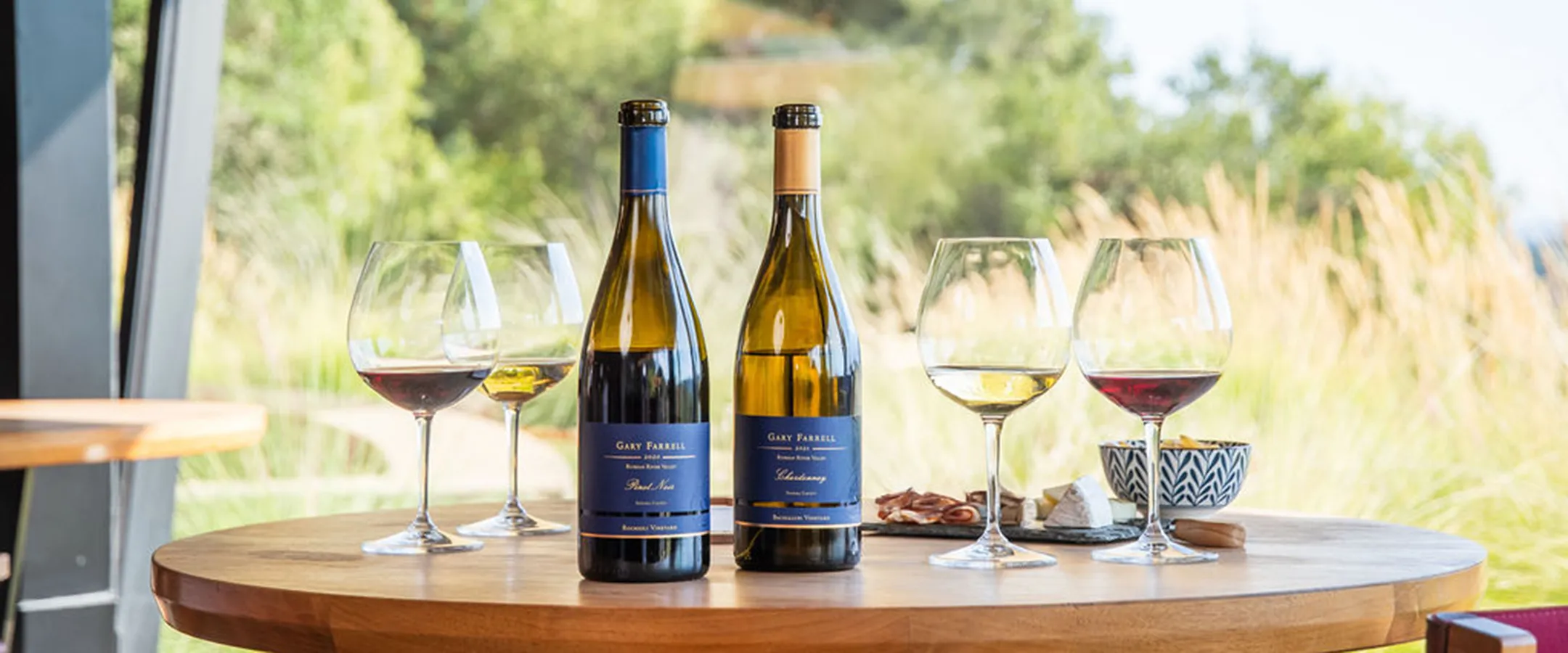 Discovery Tasting with charcuterie board
