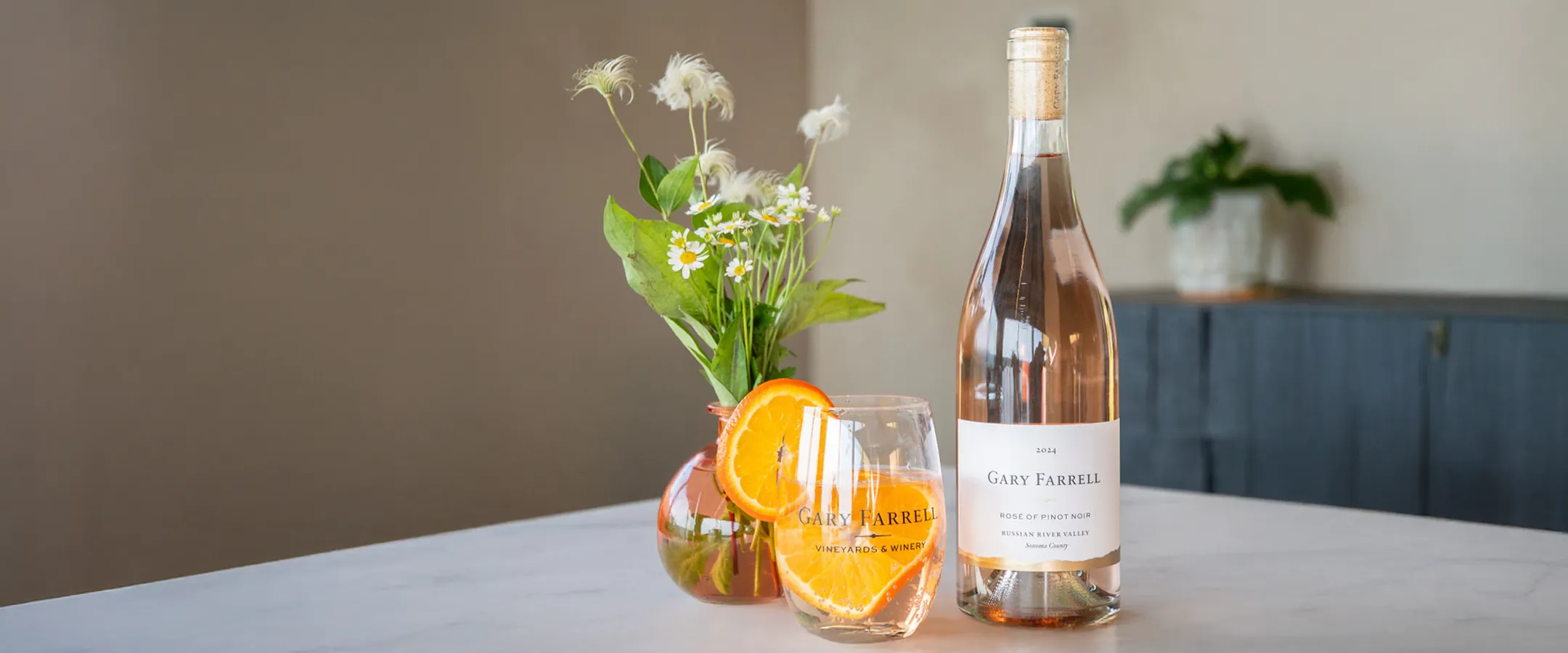 Rosé Spritz with Gary Farrell Rosé of Pinot Noir