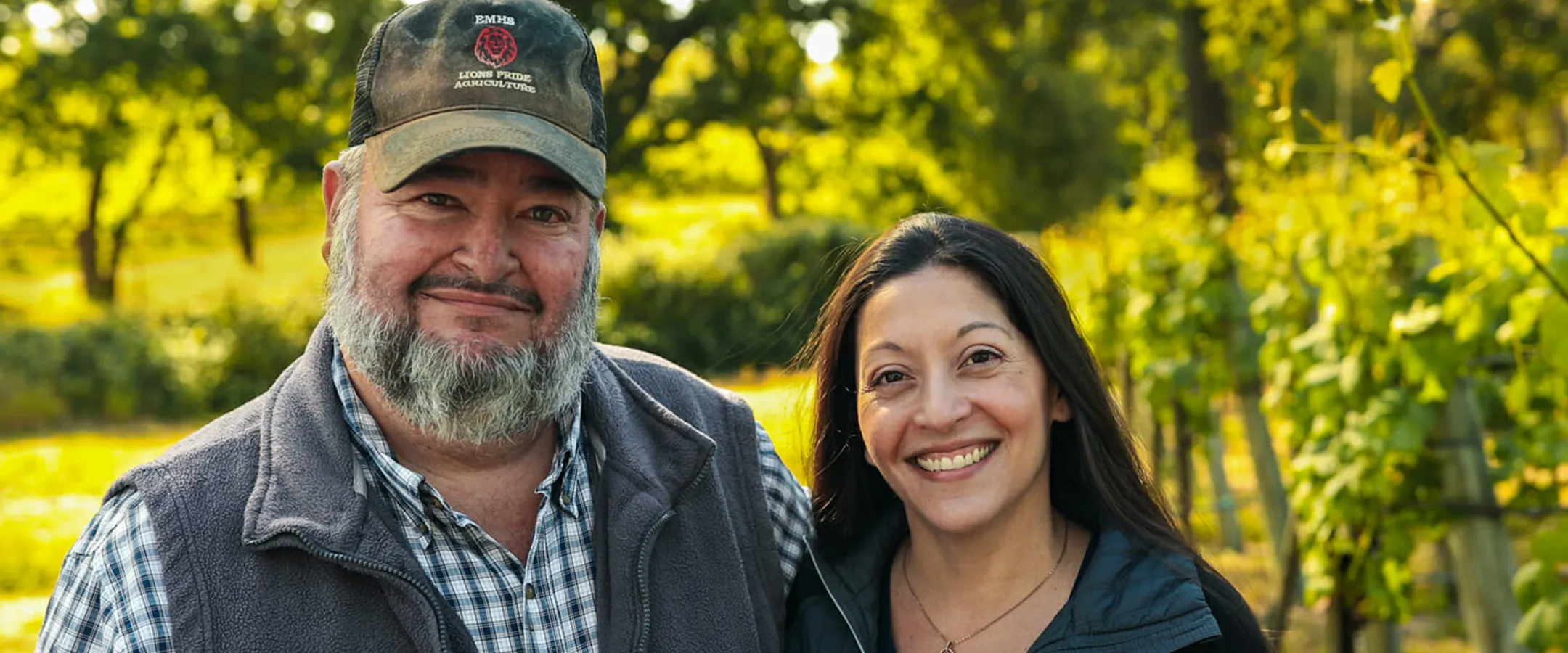 Gary Farrell Winemaker with McDonald Vineyard Owner