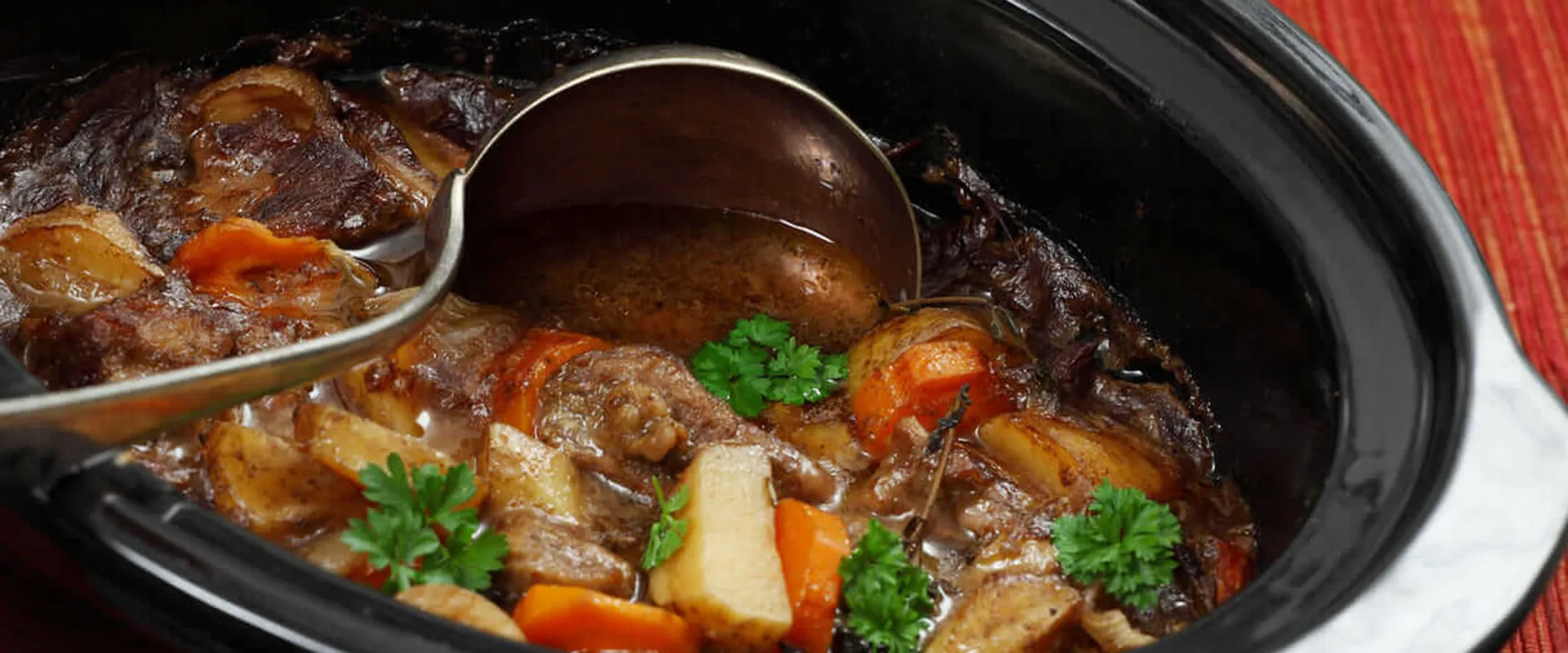 Crock Pot Beef Bourguignon