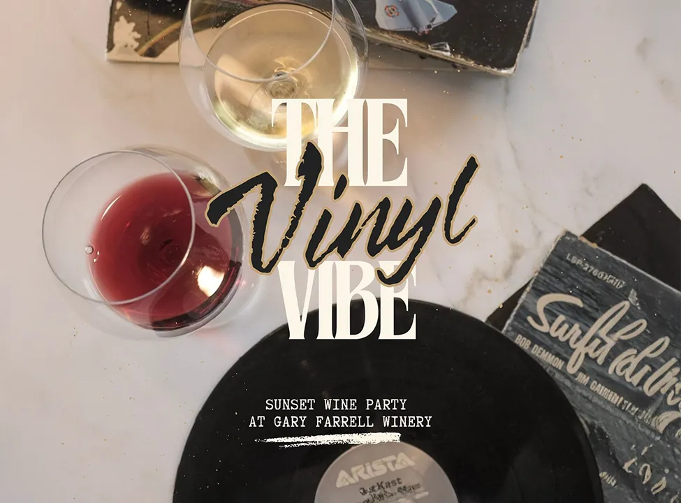 Flyer for The Vinyl Vibe event