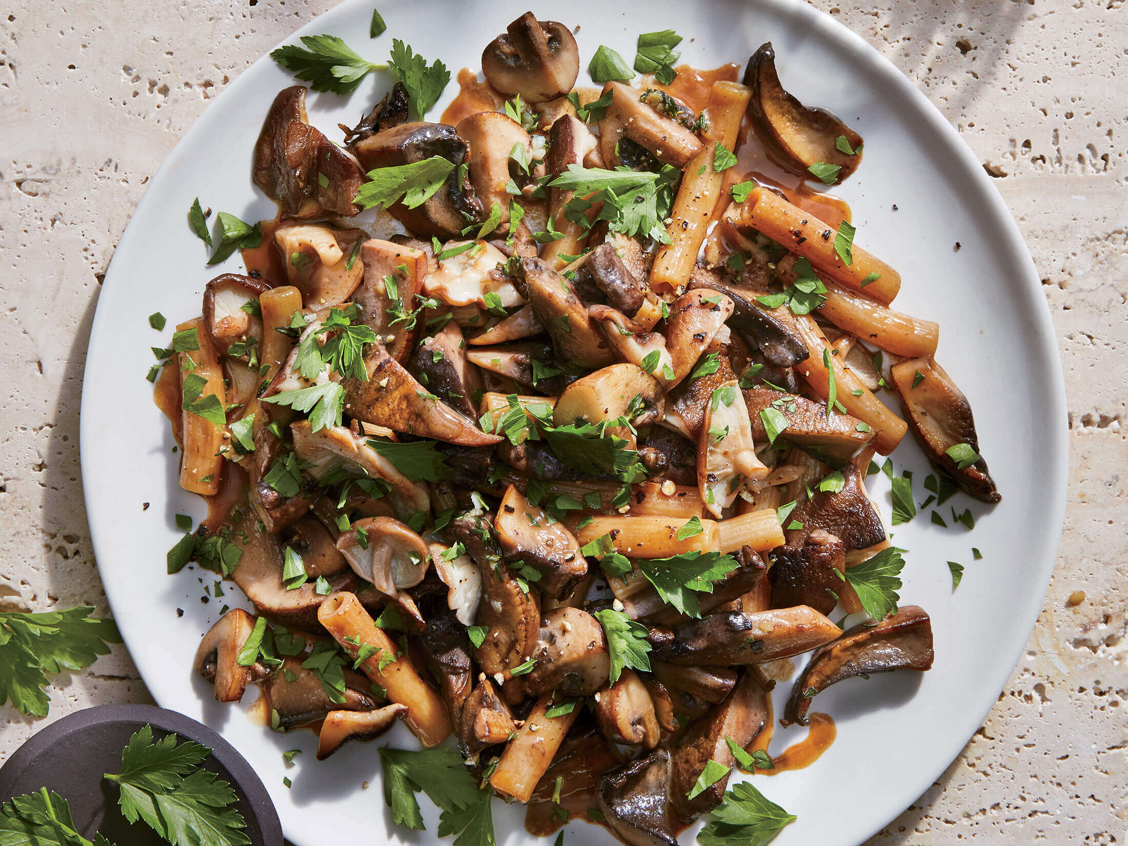 Balsamic Mushroom Pasta